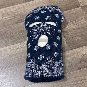 Blue bandana mask